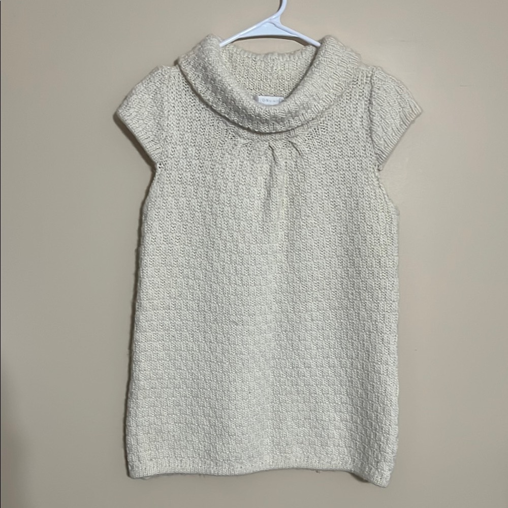 Women’s Short-Sleeve Knit Sweater